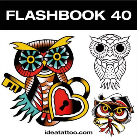 Flashbook 40 - Traditional Owls