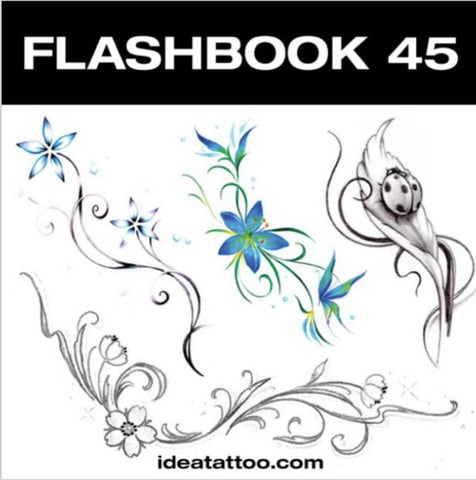 Flashbook 45 - Swirly Tattoo